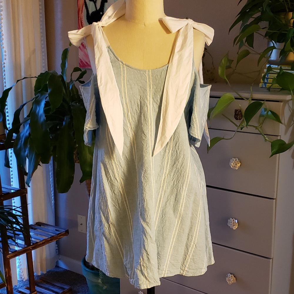 Tie Shoulder Sundress